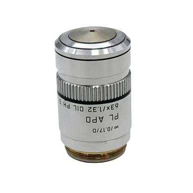 Leica PL Apo 63x Oil Immersion Phase Contrast Microscope Objective-cover