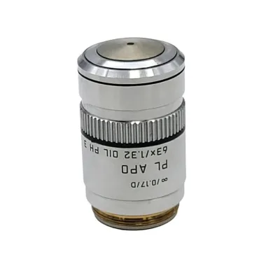 Leica PL Apo 63x Oil Immersion Phase Contrast Microscope Objective
