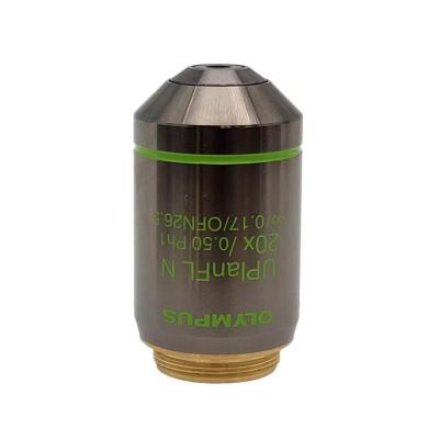 Olympus UPlanFL N 20x Ph1 Phase Contrast Fluorite Microscope Objective-cover