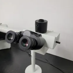 Olympus BX43 Microscope with Fluorite Objectives, Trinocular Head, and Dual Bridge for Pathology, 5 of 7