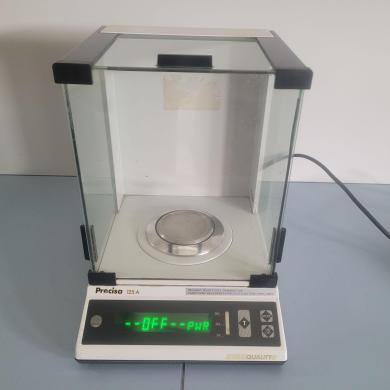 PRECISA 125A Precision Analytical Balance with 125g Capacity and 0.1g Readability-cover