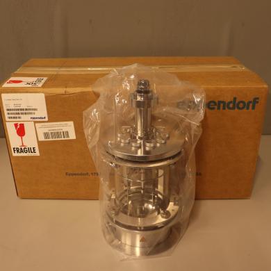 Eppendorf BioFlo 320 Single-Walled Glass Vessel Bioreactor 1L with Stainless Steel Dished Bottom-cover