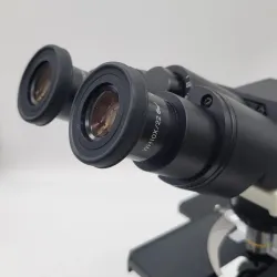 Olympus BX50 Compound Microscope with Fixed Binocular Head and 4x, 10x, 40x Objectives, 7 of 8