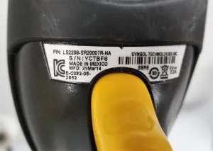 Zebra LS2208-SR20007R-NA Handheld USB Barcode Scanner for High-Performance Data Capture, 6 of 6