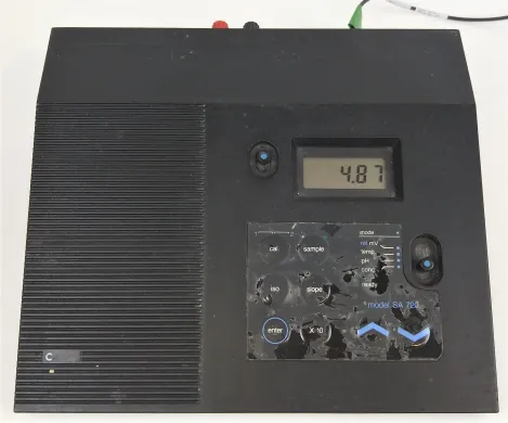 Orion SA 720 Dual Input pH Meter with Autocalibration and Datalogging