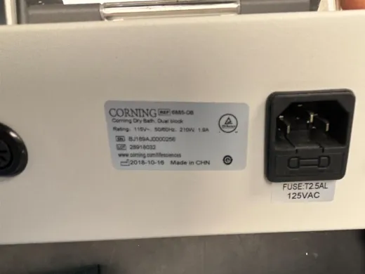 Corning 6885-0B Dual-Block Dry Bath Incubator for Controlled Sample Heating