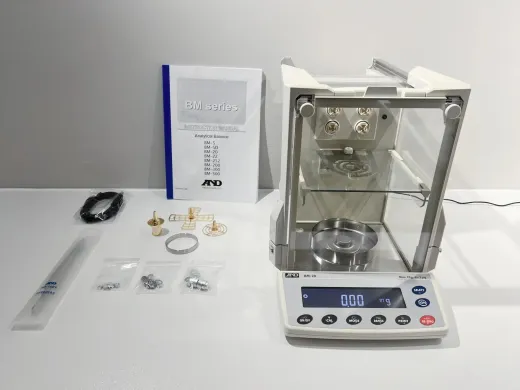 A&D BM-20 Microbalance with Built-In Fanless Ionizer for High-Precision Weighing
