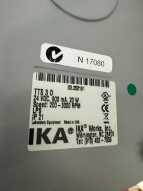 IKA TTS 3 D Digital Vortexer for Precise Sample Mixing-cover