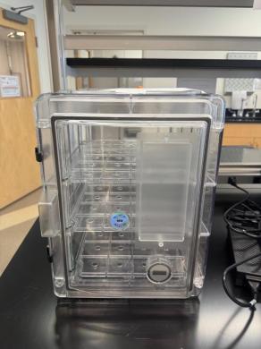 Bel-Art SP Secador Plastic Laboratory Desiccator with Digital Hygrometer-cover