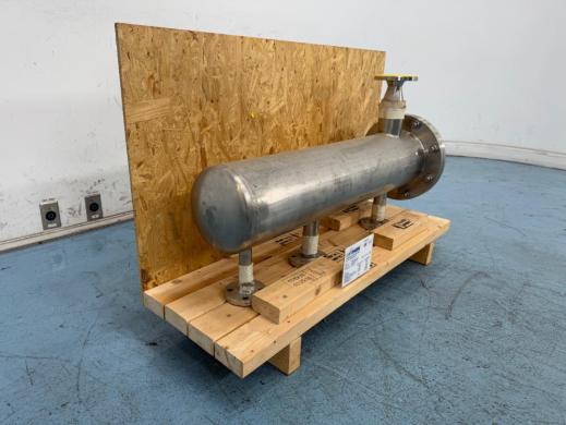 Baminox HX62092 Stainless Steel Shell-and-Tube Heat Exchanger with 500 kW Capacity-cover