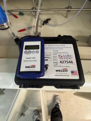 Gardner Denver Model 1526 Diagnostic Vacuum Gauge for Precise Vacuum Measurement-cover