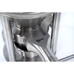 Müller Typ 60 Funnel, 250mm, 60° NW100 Stainless Steel, 2 of 5