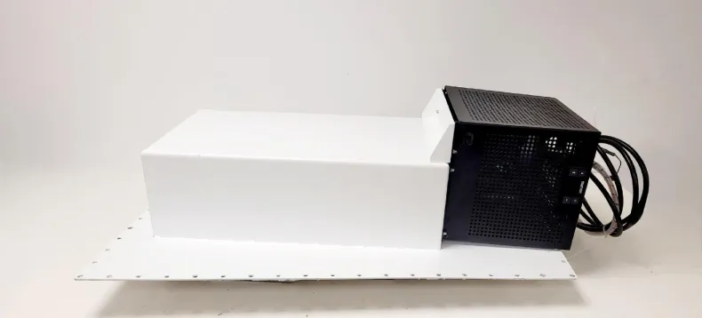 MBraun Uni Lab Pro Glove Box Side Mounted Freezer for Controlled Atmosphere Storage