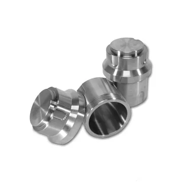 Benchmark IPD9600-50S 50ml grinding jar, stainless steel, pack of 2