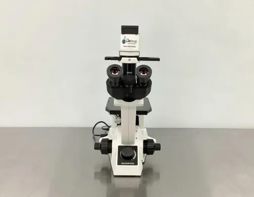 Olympus CKX31 Inverted Phase Contrast Microscope with UIS2 Optics and Ultra-Long Working Distance Condenser