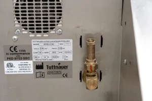 Tuttnauer 3870 ELVCGD Laboratory Autoclave for Sterilization Applications, 5 of 8