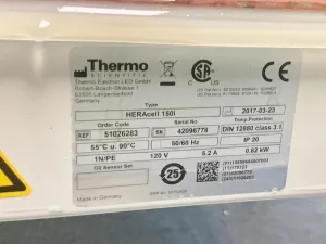 Thermo Scientific HeraCell 150i 150 L CO2 Incubator with Direct Heating and Built-in Decontamination, 13 of 13