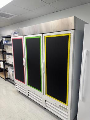 American Biotech Supply PH-ABT-HC-S72G Triple-Door Laboratory Refrigerator for Controlled Cold Storage-cover