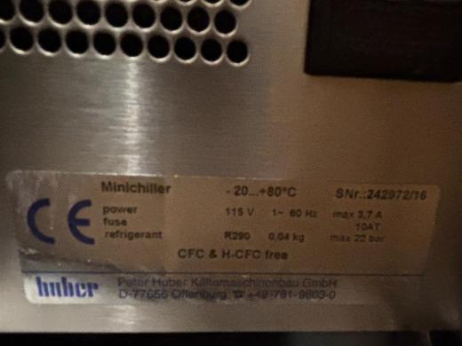 Huber Minichiller Compact Recirculating Chiller for Laboratory Cooling-cover