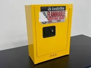 Justrite Sure-Grip EX 2 Gallon Flammable Liquid Storage Cabinet, 2 of 4