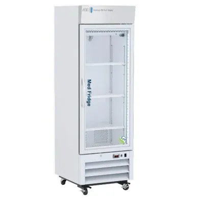 American BioTech Supply 16 Cu Ft Pharmacy Glass Door Refrigerator PH-ABT-NSF-S16G