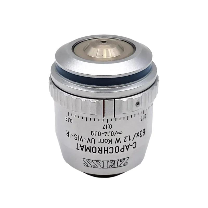 Zeiss C-Apochromat 63x 1.2 Water Immersion Microscope Objective with Correction Collar