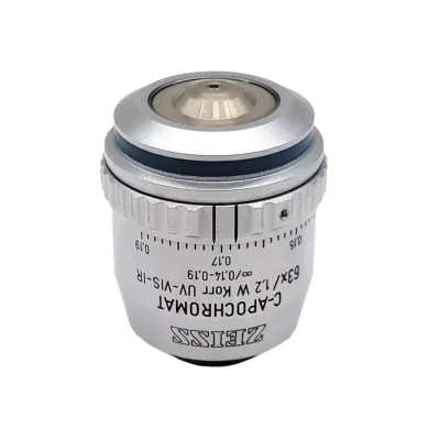 Zeiss C-Apochromat 63x 1.2 Water Immersion Microscope Objective with Correction Collar