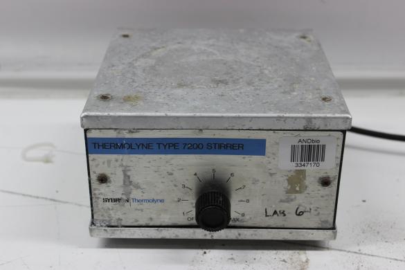 Thermolyne Type 7200 S7225 Speed-Controlled Laboratory Stirrer Homogenizer 120V 60Hz-cover