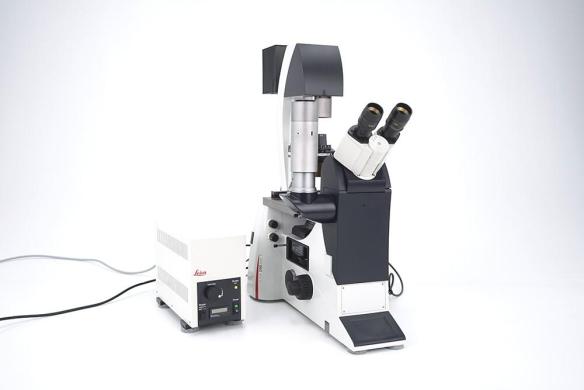 Leica DMI3000B Inverted Fluorescence Microscope with GR/N2.1 Filter Cubes and 2.5x–40x Objectives-cover