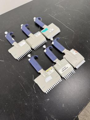 Rainin Pipet Lite Multichannel Manual Pipettes – Set of 6 for Precise Liquid Handling-cover