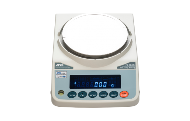 A&D FX-2000i Top-Loading Precision Balance – 2200g Capacity, 0.01g Resolution-cover