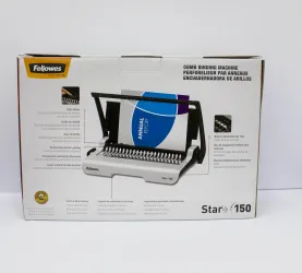 Fellowes Star+150 Manual Comb Binding Machine with 15-Sheet Punch and 150-Sheet Bind Capacity, 3 of 12