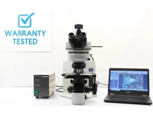 Olympus BX51 Upright Fluorescence Phase Contrast Mechanical Microscope (New Filters)-cover