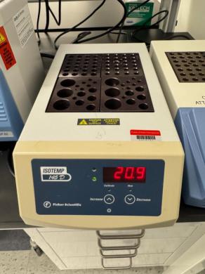Fisher Scientific Isotemp 145D Dry Bath Incubator with Multi-Well Sample Block-cover