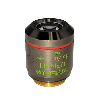 Olympus UPlanFl 4x Phase Contrast Microscope Objective