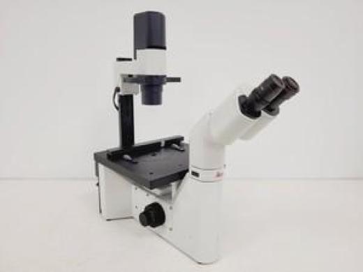 Leica DMIL Inverted Microscope Type 090-135.001 with 4 x Objectives-cover