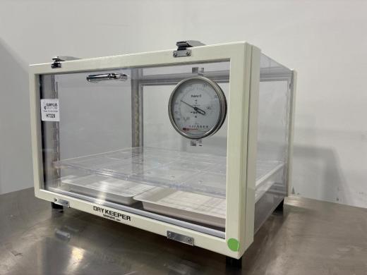 Sanplatec Corporation Dry Keeper Humidity-Controlled Storage Box with Analog Hygrometer-cover