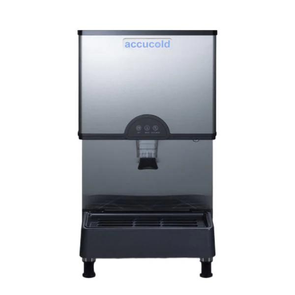 Accucold AIWD282 Commercial Countertop Ice and Water Dispenser with UV Lighting