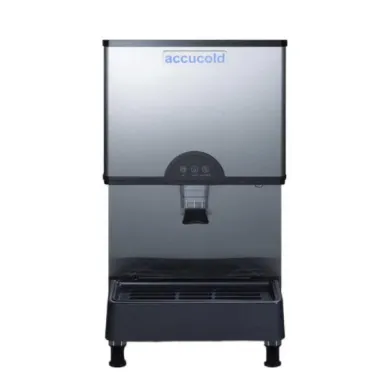 Accucold AIWD282FLTR Countertop Ice & Water Dispenser with 282 lbs/Day Nugget Ice Production