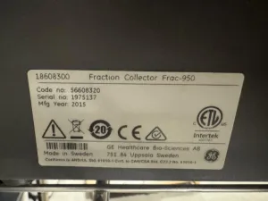 GE Frac-950 Automated Fraction Collector for Liquid Chromatography, 2 of 2