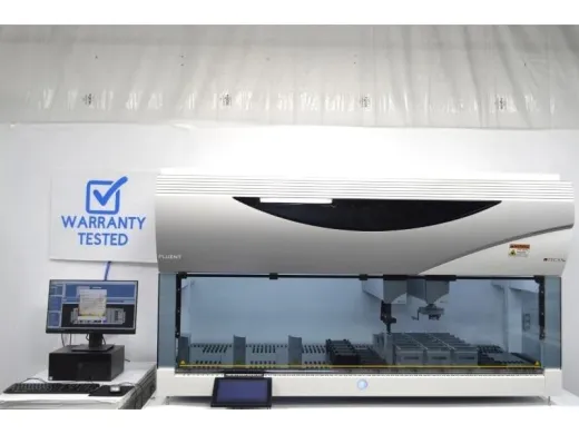 Tecan Fluent 1080 Automated Liquid Handler with Span-8 Air FCA and Robotic Gripper Arm