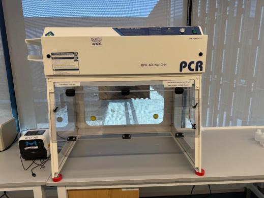 Air Science Purair 36" PCR Cabinet-cover
