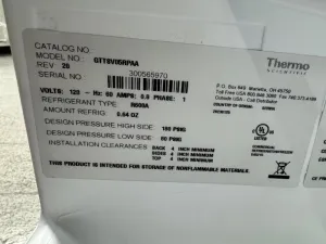 Thermo Undercounter Laboratory Refrigerator for Controlled Refrigerated Storage, 4 of 4