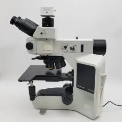 Olympus BX53M Metallurgical Microscope with DIC, Trinocular Head & 6MP Tucsen CMOS Camera, 2 of 11