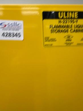 ULINE Model 879020 90 Gallon Flammable Liquid Storage Cabinet, NFPA & OSHA Compliant-cover