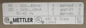 Mettler PJ360 DeltaRange Top Loading Balance with Dual Capacity, 8 of 8