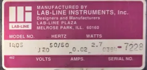 Lab-Line 1405 KwikSet Lab-Chron Precision Laboratory Timer, 6 of 10