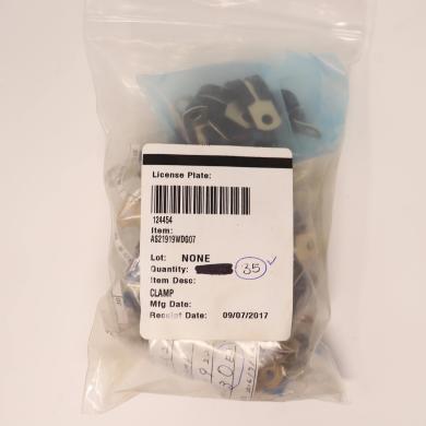 AS21919WDG07 Aluminum Alloy Loop Clamp Pack of 35 with Rubber Cushion and Offset Mount-cover