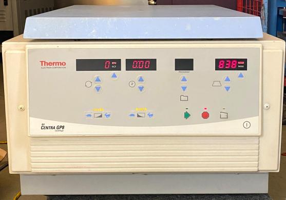 Thermo IEC Centra GP8 Benchtop Centrifuge with 216 Swing-Out Rotor (4 x 750mL)-cover