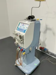 Gambro AK-96 Hemodialysis Machine with Integrated Control Panel and Mobile Base, 2 of 4